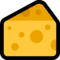 Cheese Wedge emoji on Microsoft